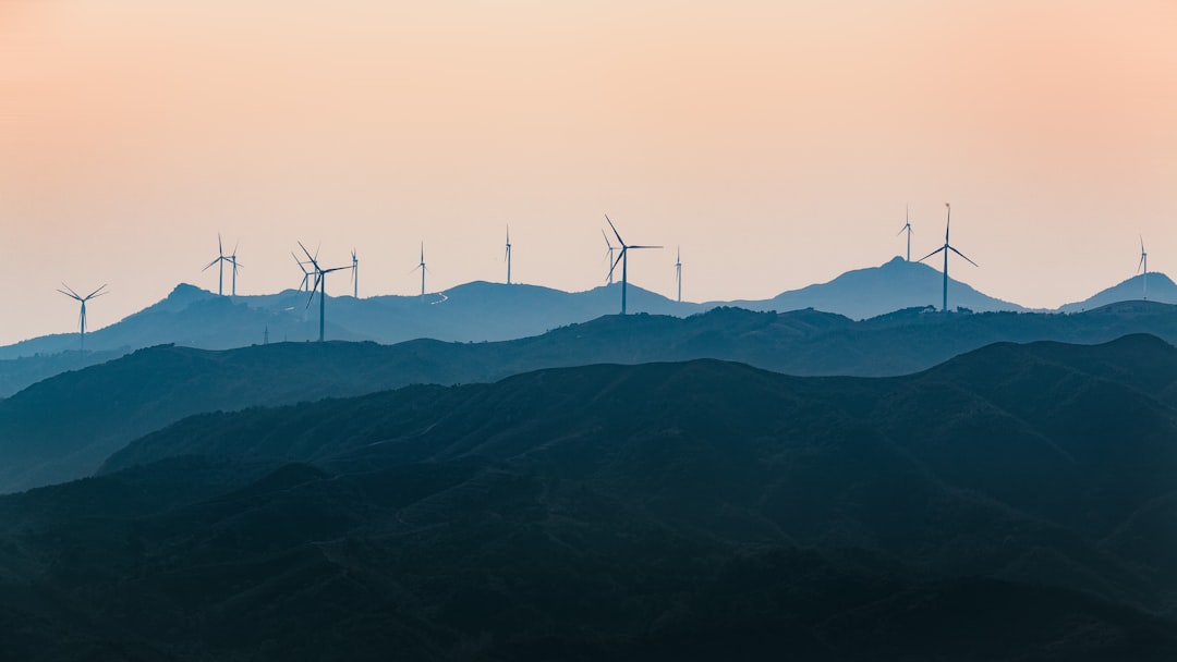 windmill on mountain